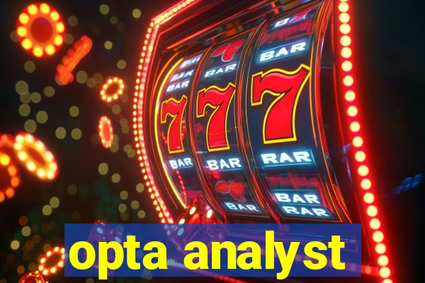 opta analyst